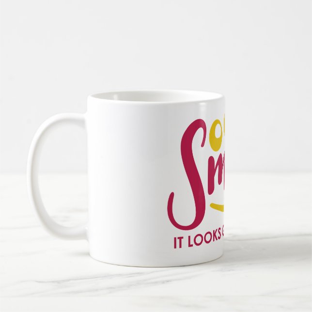 Brighten Your Day with a Smile Mug! Coffee Mug (Left)