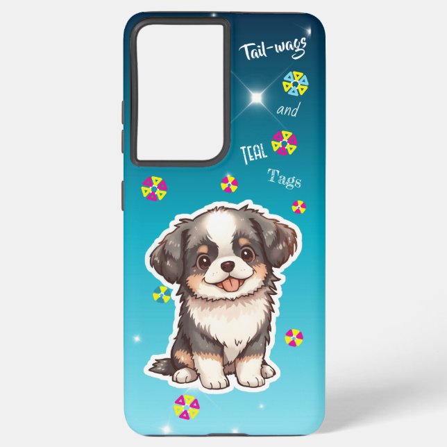 Brighten Your Day with Every Call! Samsung Galaxy Case (Back)