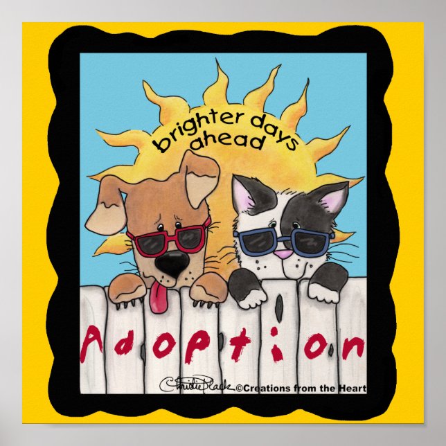 Brighter Days Ahead Poster (Front)