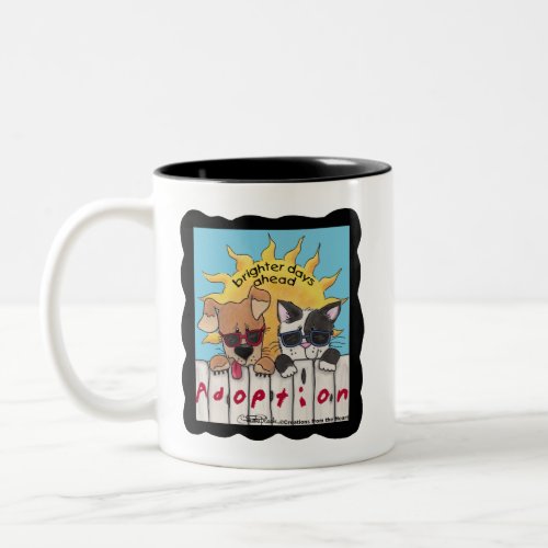 Brighter Days Ahead Two_Tone Coffee Mug