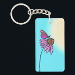 Brighter Side Keychain<br><div class="desc">Find the Brighter Side and face the sunshine with this cheerful design!</div>