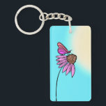 Brighter Side Keychain<br><div class="desc">Find the Brighter Side and face the sunshine with this cheerful design!</div>