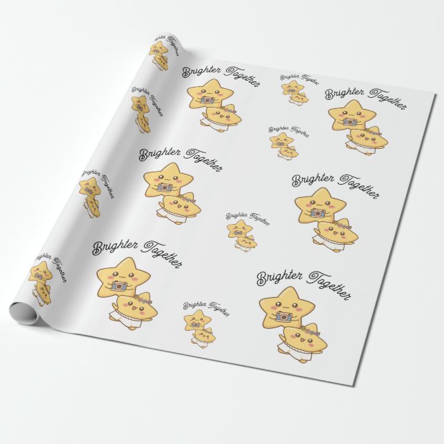 Brighter Together – Wrapping papper Paper (Unrolled)