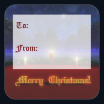 Brighter Visions Christmas Gift Tag Stickers