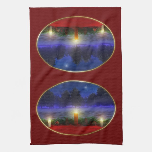 Brighter Visions Christmas Kitchen Towel (Vertical)
