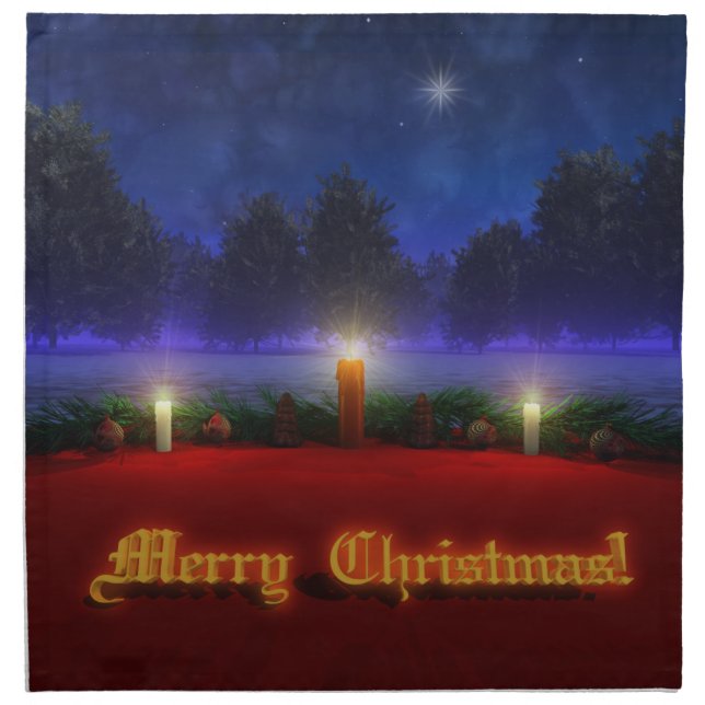 Brighter Visions Christmas Napkins (Front)