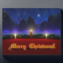 Brighter Visions Christmas Photo Plaque