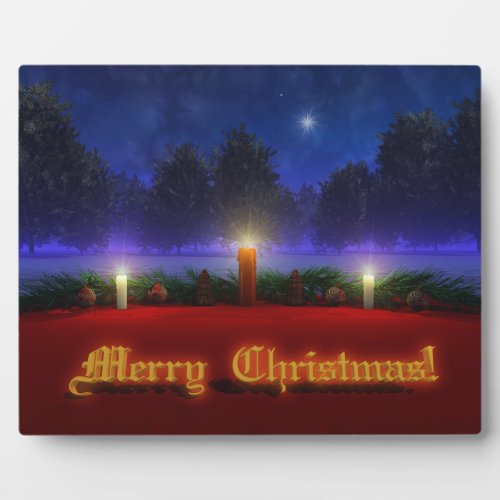 Brighter Visions Christmas Photo Plaque