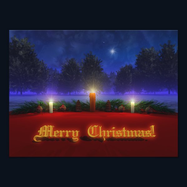 Brighter Visions Christmas Photo Print