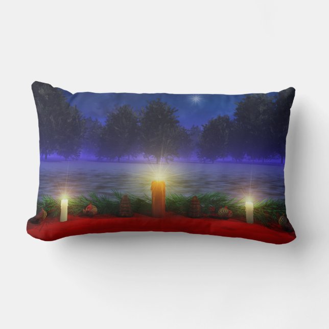 Brighter Visions Christmas Pillow (Front)