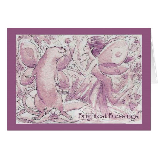 Brightest Blessings! Cards (Front Horizontal)