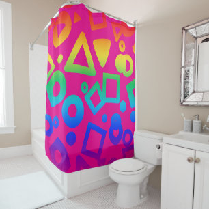 Brightest you’ve ever seen shower curtain