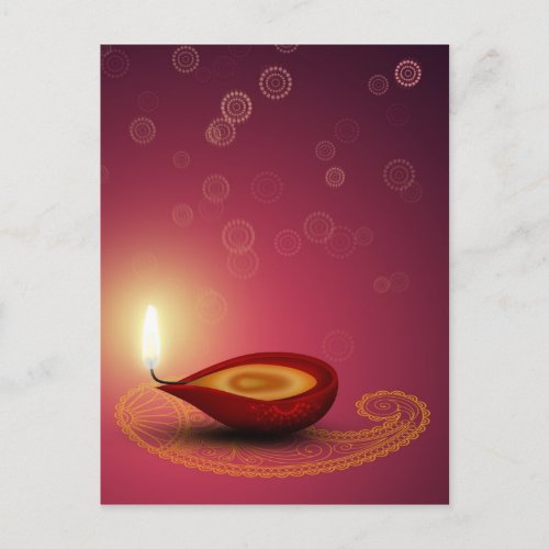 Brightful Diwali _ Postcard