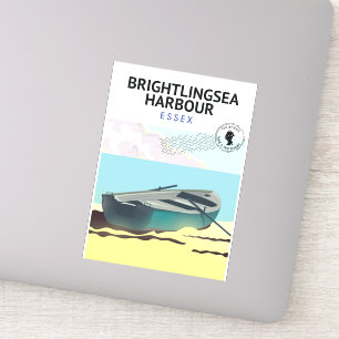 Brightlingsea Harbour Essex Sticker
