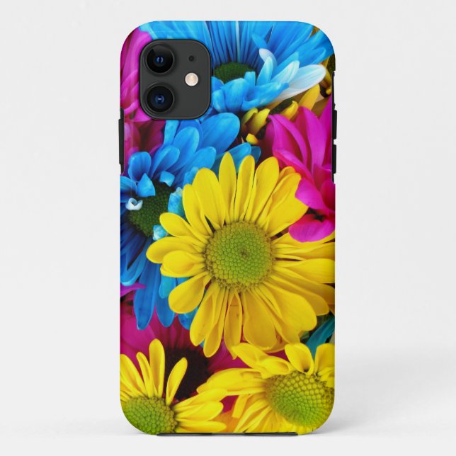 Brightly Colored Daisies Case-Mate iPhone Case (Back)