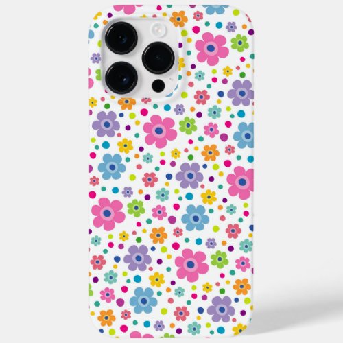 BRIGHTLY COLORED DAISY FLOWERS Case_Mate iPhone 14 PRO MAX CASE