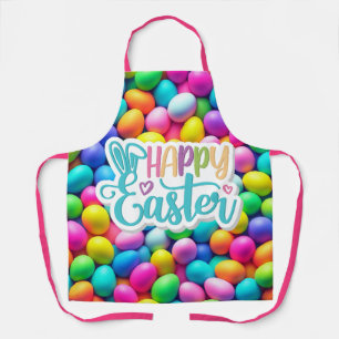 Brightly colored Easter Egg/Spring Apron