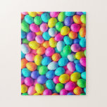 Brightly colored Easter Egg/Spring Jigsaw Puzzle<br><div class="desc">hoppy Easter</div>