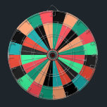 Brightly  Colored Game Room or Den Dartboard<br><div class="desc">Brightly colored dartboard for classic game room,  man cave,  den,  party room.</div>