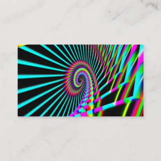 Brightly Colored Snail (add words) Business Card