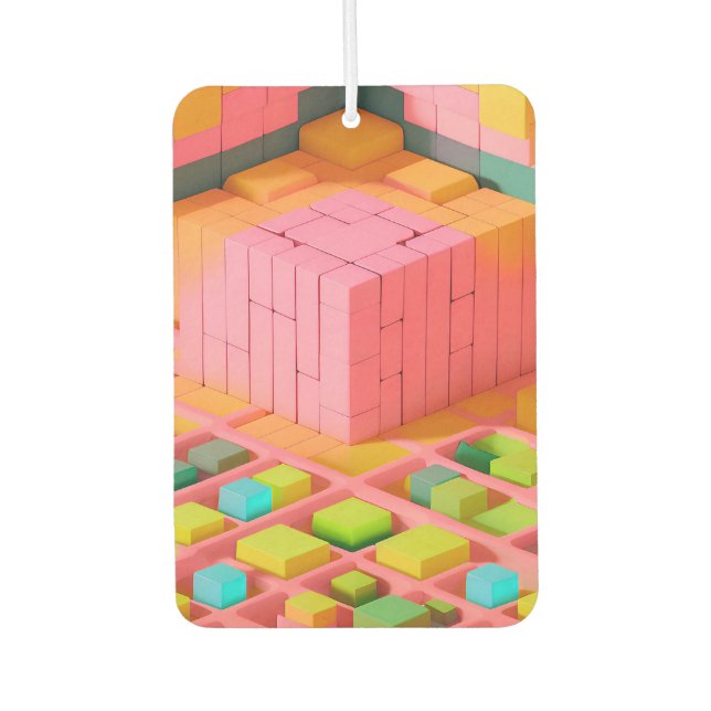 Brightly Colored Sweetness Air Freshener (Front)