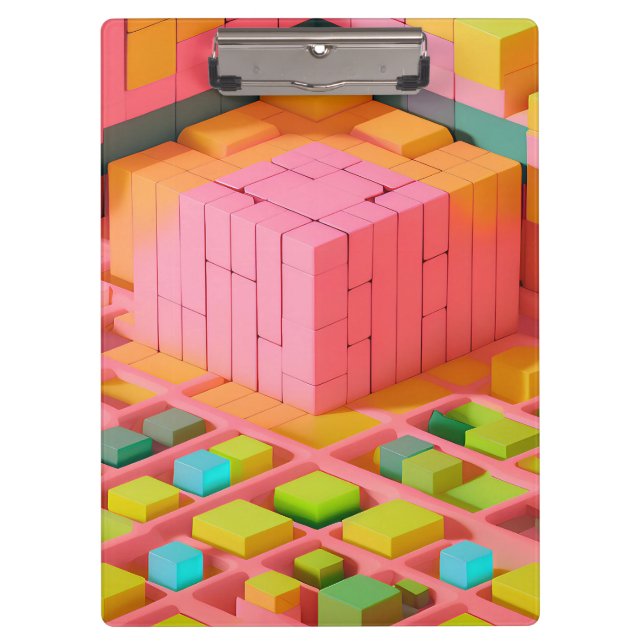 Brightly Colored Sweetness Clipboard (Front)