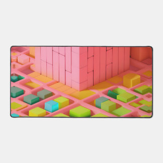 Brightly Colored Sweetness Desk Mat