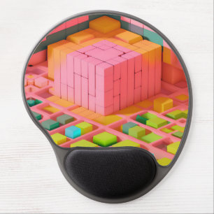 Brightly Colored Sweetness Gel Mouse Pad