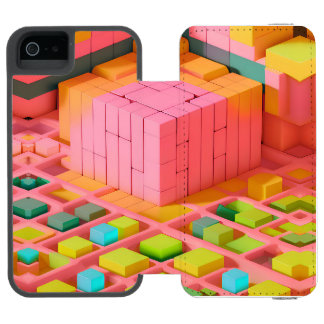 Brightly Colored Sweetness iPhone SE/5/5s Wallet Case
