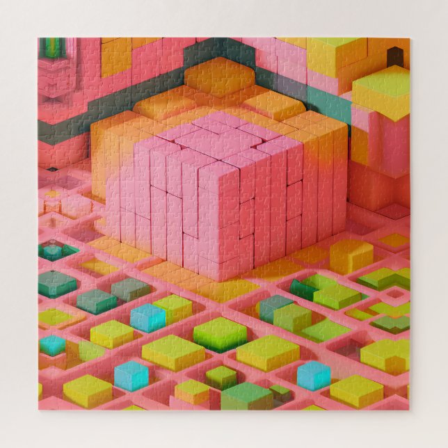 Brightly Colored Sweetness Jigsaw Puzzle (Vertical)