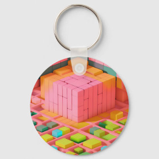 Brightly Colored Sweetness Keychain
