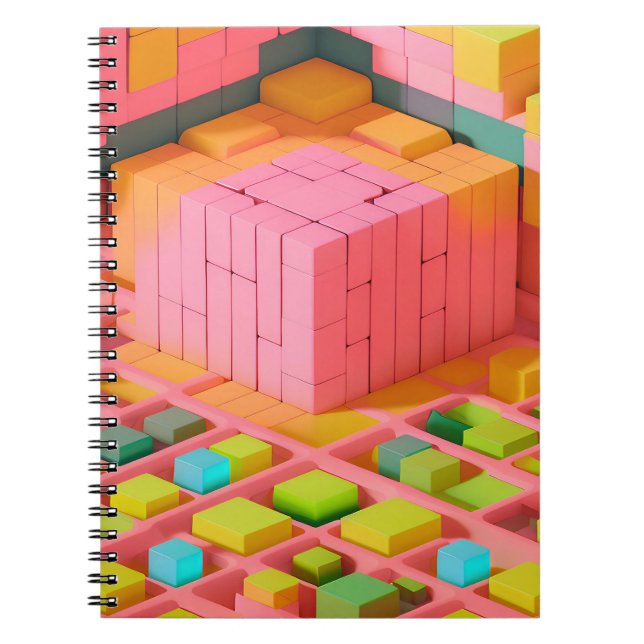 Brightly Colored Sweetness Notebook (Front)
