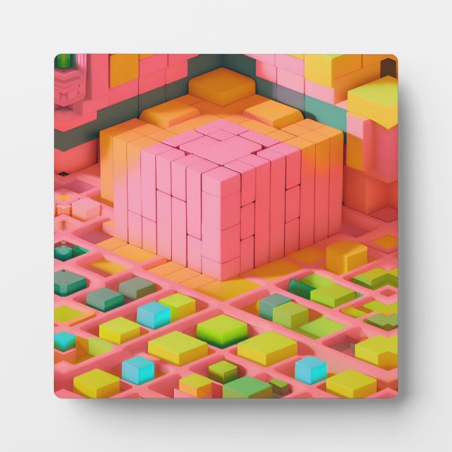 Brightly Colored Sweetness Plaque (Front)