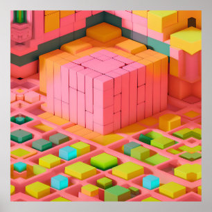 Brightly Colored Sweetness Poster