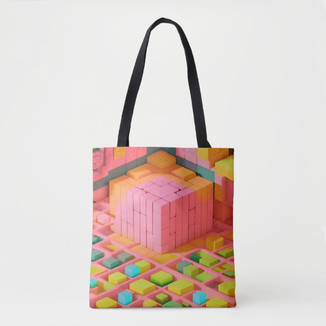 Brightly Colored Sweetness Tote Bag (Front)