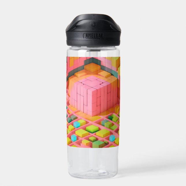 Brightly Colored Sweetness Water Bottle (Back)