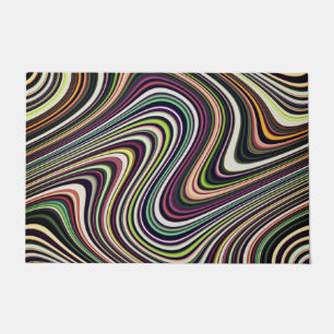 Brightly Colored Unique Cool Doormat