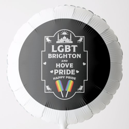 Brighton and Hove pride Balloon