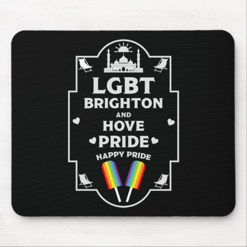 Brighton and Hove pride Mouse Pad