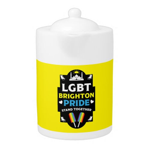 Brighton and Hove pride Teapot