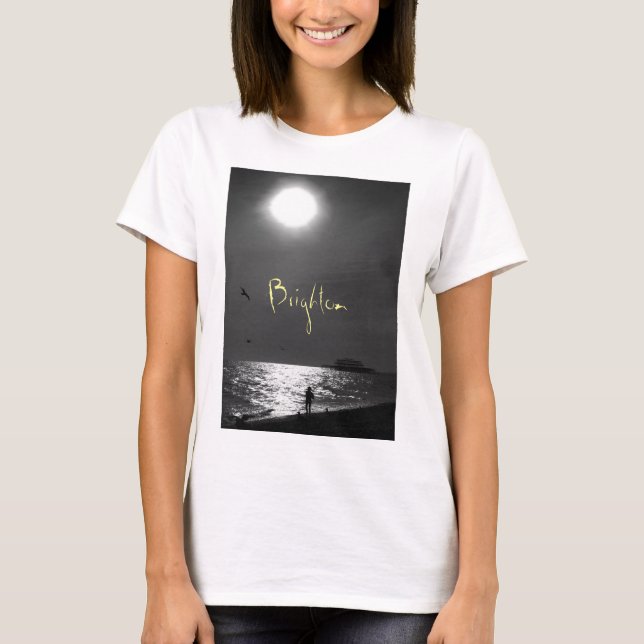 Brighton Beach England T-Shirt (Front)