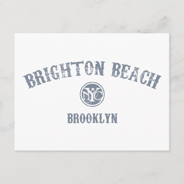 Brighton Beach Postcard (Front)
