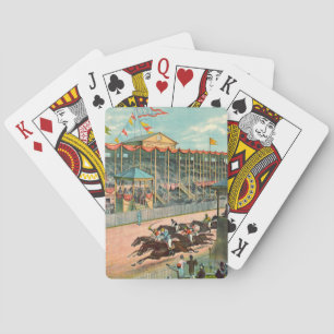 Brighton Beach Racetrack 1887 Poker Cards