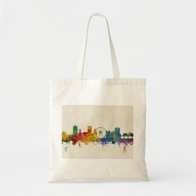 Brighton England Skyline Tote Bag (Front)