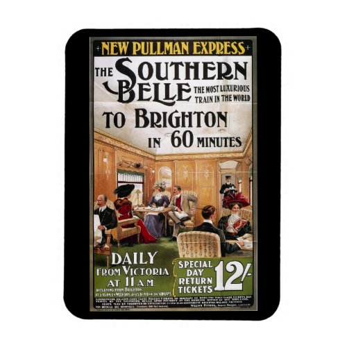 Brighton England Train Excursion  Magnet
