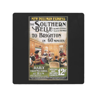 Brighton, England, Train Excursion Metal Print