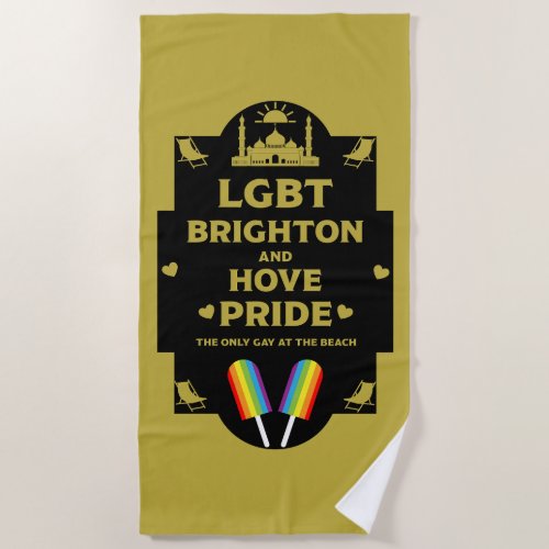 Brighton Gay Pride Beach Towel