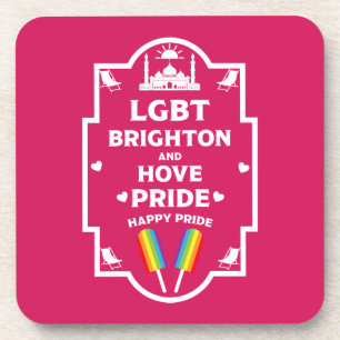 Brighton Gay Pride Beverage Coaster
