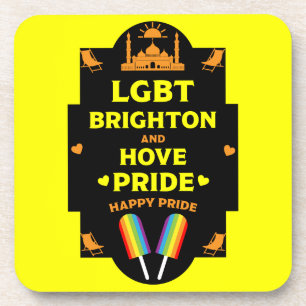 Brighton Gay Pride Beverage Coaster