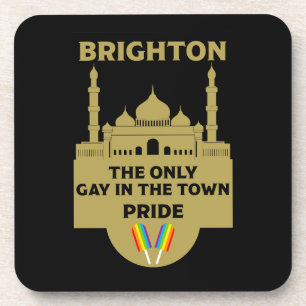 Brighton Gay Pride - Brighton England LGBT - Beverage Coaster